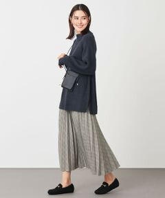 ANY / エニィ ミニ・ひざ丈スカート | 【14色展開/洗える】ウーリッシュ プリーツスカート