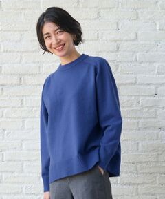 ANY / エニィ ニット・セーター | 【7色展開・洗濯機可】春めきカラフルニット