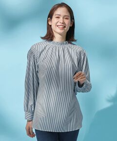 ANY / エニィ シャツ・ブラウス | 【UVカット・吸水速乾・抗菌防臭】エニィファンクション モックネックブラウス