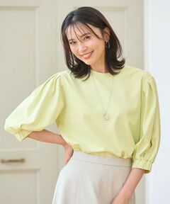 ANY / エニィ カットソー | 【洗濯機可・UVケア】ビューティベーシックタックスリーブ Tシャツ