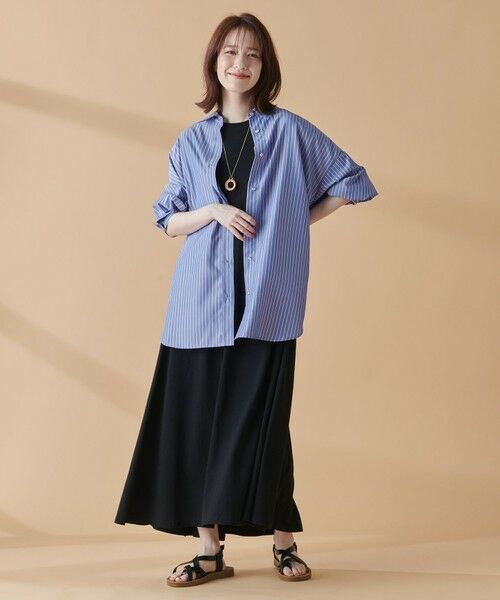 ANY / エニィ シャツ・ブラウス | 【UVケア・吸水速乾・接触冷感】ラク映えドライシャツ | 詳細10