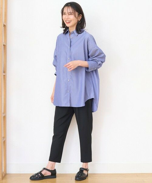 ANY / エニィ シャツ・ブラウス | 【UVケア・吸水速乾・接触冷感】ラク映えドライシャツ | 詳細5