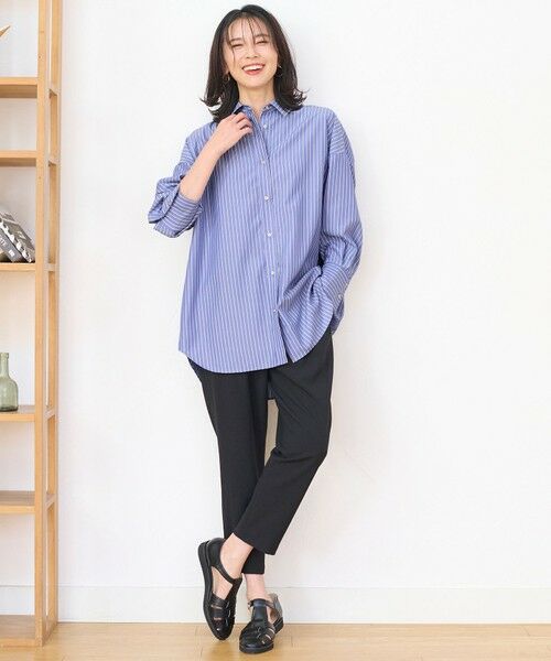 ANY / エニィ シャツ・ブラウス | 【UVケア・吸水速乾・接触冷感】ラク映えドライシャツ | 詳細7