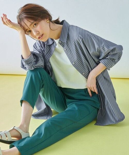 ANY / エニィ シャツ・ブラウス | 【UVケア・吸水速乾・接触冷感】ラク映えドライシャツ | 詳細18