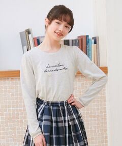 ロゴ入り 長袖 Ｔシャツ