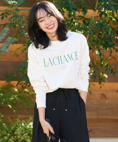 【UVケア】アソートロゴプリント ロングスリーブTシャツ