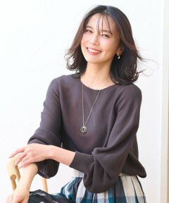 ANY / エニィ ニット・セーター | 【洗える】ホールガーメントガーターニット