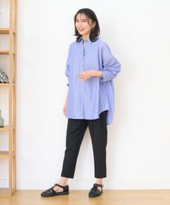 ANY / エニィ その他パンツ | 【UVケア/接触冷感/ウエストゴム】イージケア美脚パンツ テーパード