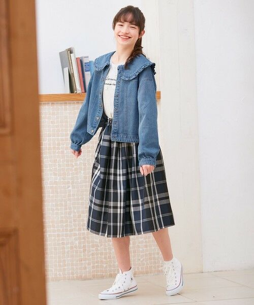 ANY / エニィ ミニ・ひざ丈スカート | カラー チェック スカート | 詳細17