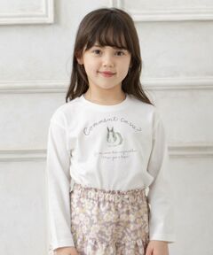 アートモチーフ 長袖 Tシャツ