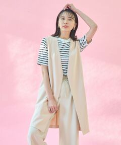 ANY / エニィ ベスト | 【セットアップ対応・UVケア・接触冷感】イージケアスタイルアップジレ