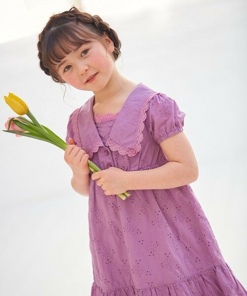 ANY / エニィ ロング・マキシ丈ワンピース | エンブロイダリー レース ワンピース | 詳細3