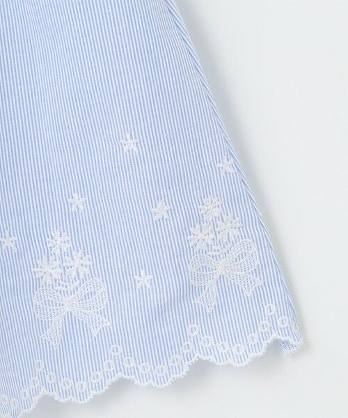 セール】 コードレーン 裾刺繍 ワンピース （ロング・マキシ丈