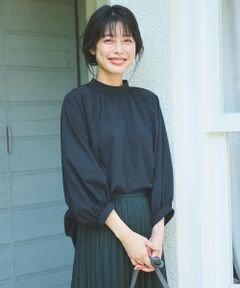 ANY / エニィ シャツ・ブラウス | 【速乾/UVカット/抗菌防臭/手洗い】エニィファンクションボリューム袖ブラウス