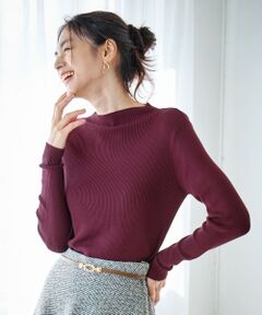 ANY / エニィ ニット・セーター | 【洗濯機可】ボトルネック リブニット