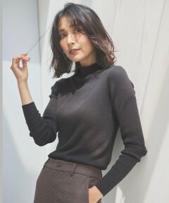 ANY / エニィ ニット・セーター | 【洗濯機可】ボトルネック リブニット