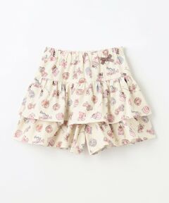 ANY / エニィ ショート・ハーフ・半端丈パンツ | スイーツ プリント キュロット