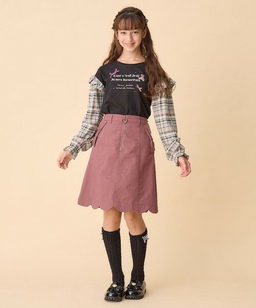 any FAM / エニィファム ミニ・ひざ丈スカート | リボン ポケット スカート | 詳細4