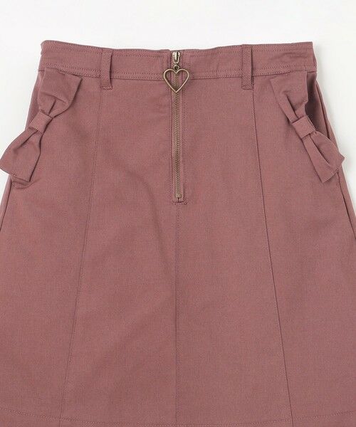 セール】 リボン ポケット スカート （ミニ・ひざ丈スカート）｜any 