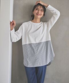 シャツコンビテールＴシャツ