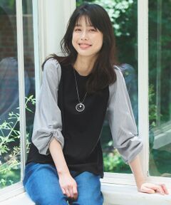 ANY / エニィ カットソー | 【洗濯機可】着映える袖ねじりトップス