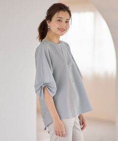 ANY / エニィ カットソー | 【洗濯機可】サッカーストライププルオーバー