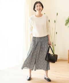 ANY / エニィ その他パンツ | 【洗濯機可能/ウエストゴム】リラックススカーチョ