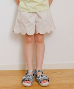 ANY / エニィ その他パンツ | 裾 スカラップ ショートパンツ