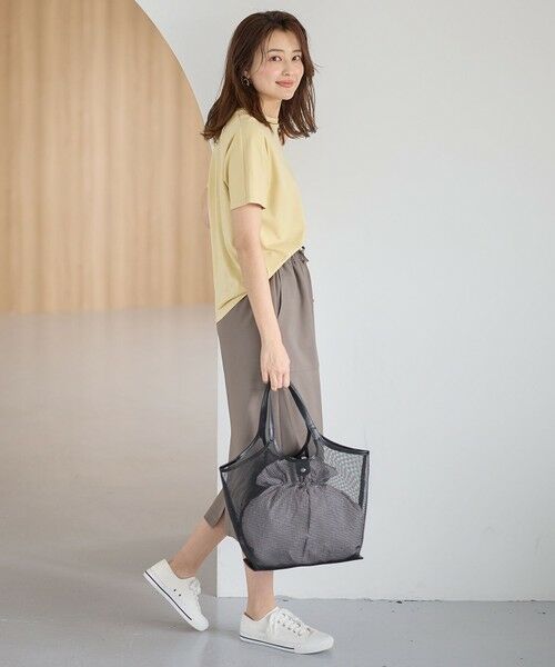 ANY / エニィ ミニ・ひざ丈スカート | 【セットアップ可能/UVケア/接触冷感/ストレッチ】イージーケアタイトスカート | 詳細3