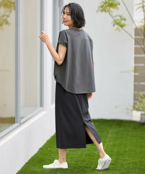 ANY / エニィ ミニ・ひざ丈スカート | 【セットアップ可能/UVケア/接触冷感/ストレッチ】イージーケアタイトスカート | 詳細22