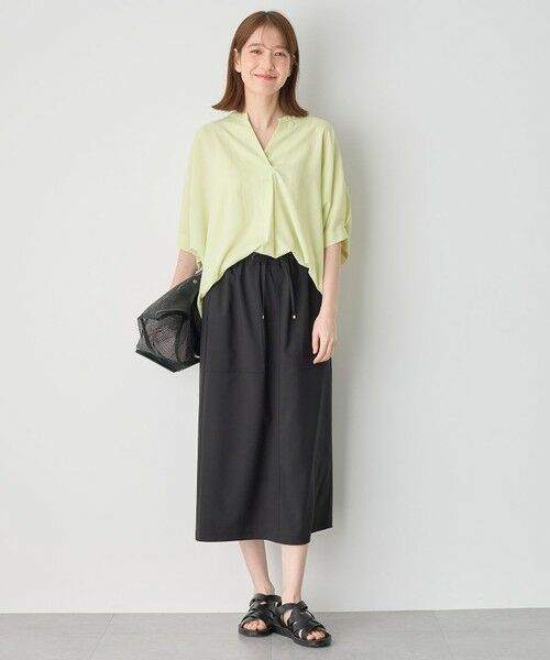 ANY / エニィ ミニ・ひざ丈スカート | 【セットアップ可能/UVケア/接触冷感/ストレッチ】イージーケアタイトスカート | 詳細23