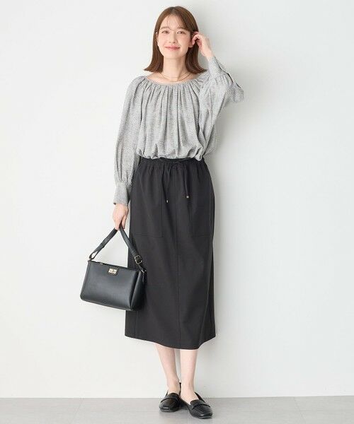 ANY / エニィ ミニ・ひざ丈スカート | 【セットアップ可能/UVケア/接触冷感/ストレッチ】イージーケアタイトスカート | 詳細25