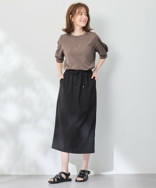 ANY / エニィ ミニ・ひざ丈スカート | 【セットアップ可能/UVケア/接触冷感/ストレッチ】イージーケアタイトスカート | 詳細29