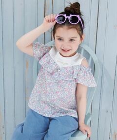 ANY / エニィ シャツ・ブラウス | オフショルダー フリル ブラウス