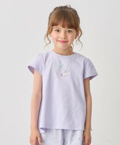 接触冷感 しろくま バックシャン Tシャツ