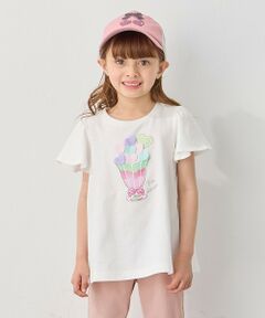 【温度で色が変わる】接触冷感 しろくま ミラクルプリント Tシャツ