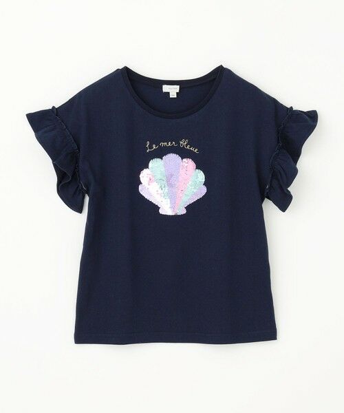 any FAM / エニィファム カットソー | 接触冷感 しろくま ミラクルスパンコール Tシャツ | 詳細12