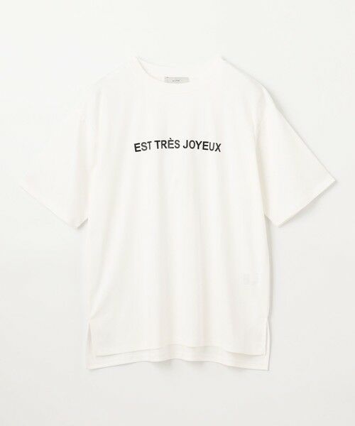 any FAM / エニィファム カットソー | 【汗ジミ防止加工】シルケットスムース半袖ロゴTシャツ | 詳細7