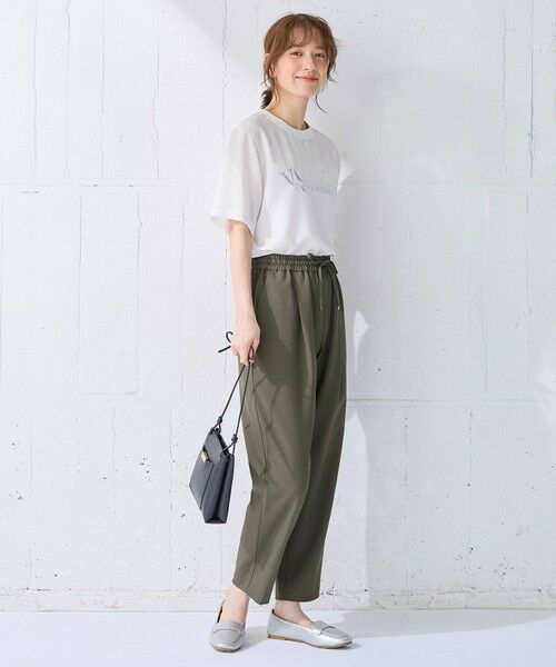 ANY / エニィ その他パンツ | 【洗濯機可/接触冷感/UVケア】イージーケアライトストレッチテーパードパンツ | 詳細18