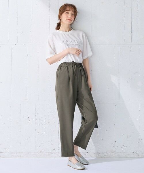 ANY / エニィ その他パンツ | 【洗濯機可/接触冷感/UVケア】イージーケアライトストレッチテーパードパンツ | 詳細19