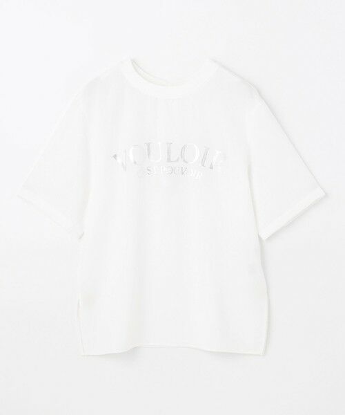 any FAM / エニィファム カットソー | 【WEB限定/UVカット/吸水速乾/接触冷感】ジョーゼットロゴ半袖Tシャツ | 詳細5