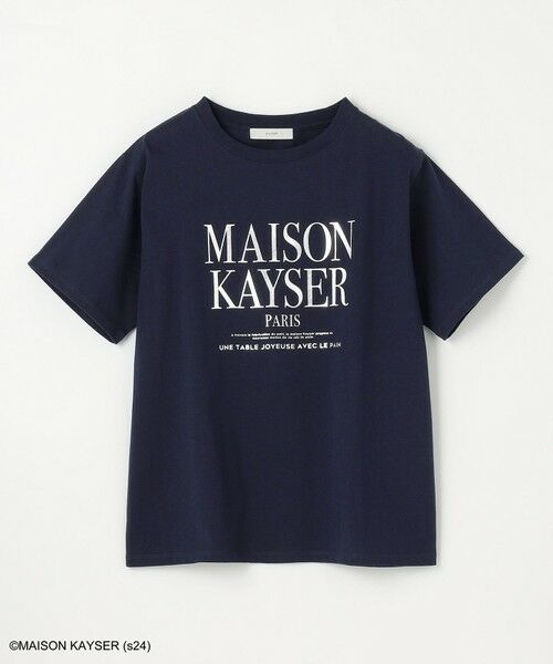 any FAM / エニィファム カットソー | 【MAISON KAYSERコラボ】箔プリントロゴ半袖Tシャツ | 詳細7