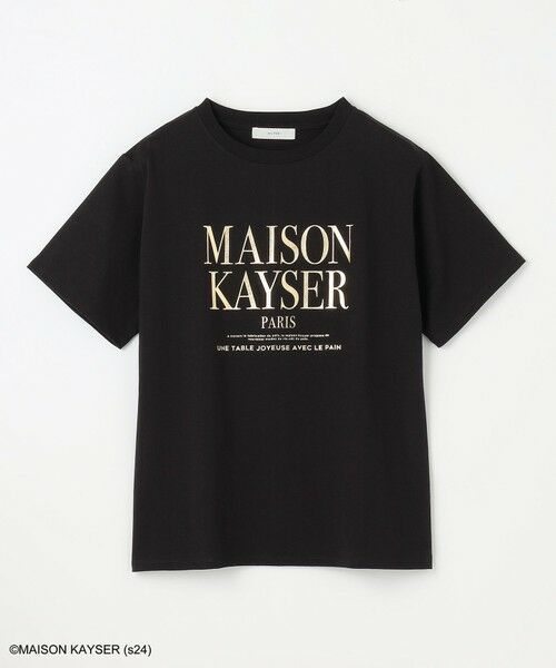 any FAM / エニィファム カットソー | 【MAISON KAYSERコラボ】箔プリントロゴ半袖Tシャツ | 詳細23