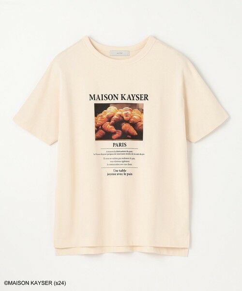 any FAM / エニィファム カットソー | 【MAISON KAYSERコラボ】フォトプリント半袖Tシャツ | 詳細7