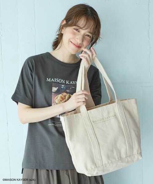 any FAM / エニィファム カットソー | 【MAISON KAYSERコラボ】フォトプリント半袖Tシャツ | 詳細11