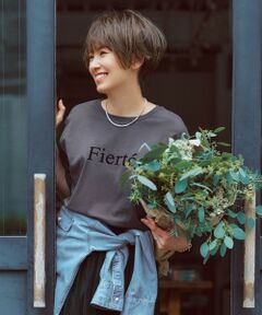 フロッキーロゴテールTシャツ