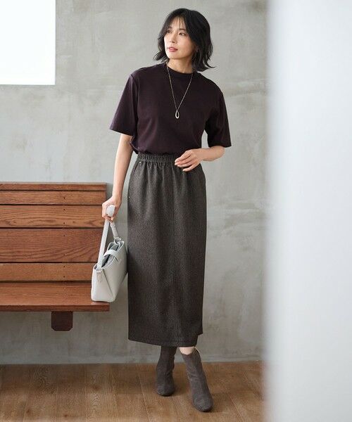 ANY / エニィ カットソー | 【接触冷感/UVケア】マルチファンクションモックネックTシャツ | 詳細3