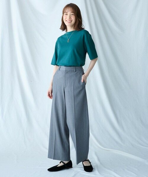 ANY / エニィ カットソー | 【接触冷感/UVケア】マルチファンクションモックネックTシャツ | 詳細6