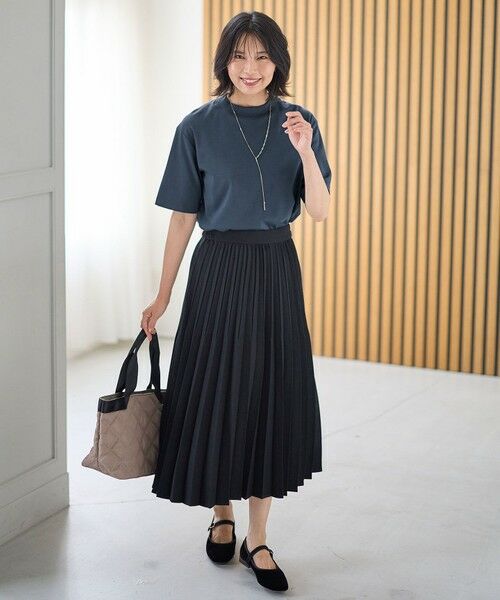 ANY / エニィ カットソー | 【接触冷感/UVケア】マルチファンクションモックネックTシャツ | 詳細11