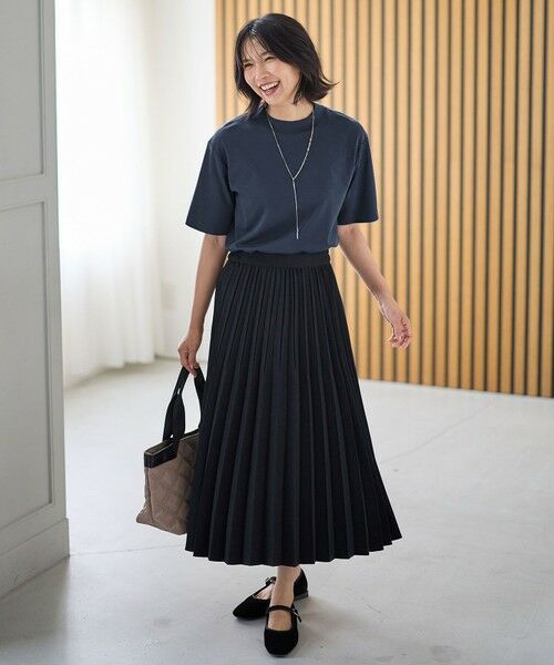 ANY / エニィ カットソー | 【接触冷感/UVケア】マルチファンクションモックネックTシャツ | 詳細10